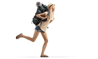 A Woman In A Hurry