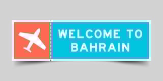 Bahrain welcome board
