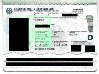 Passport Bio Page