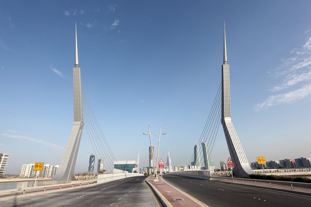 Bridge near Manama Financial Harbour