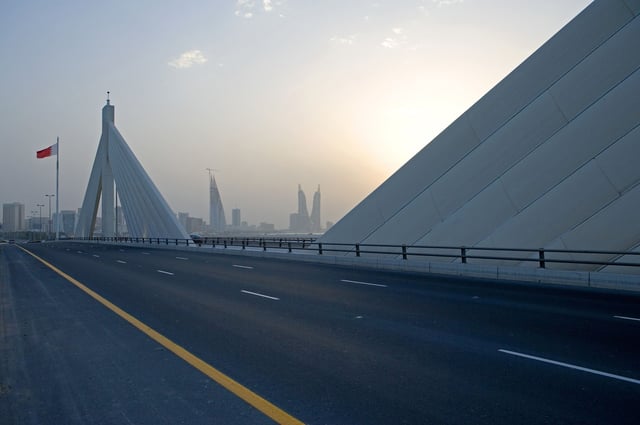Shaikh Isa Causeway, Manama, Bahrain