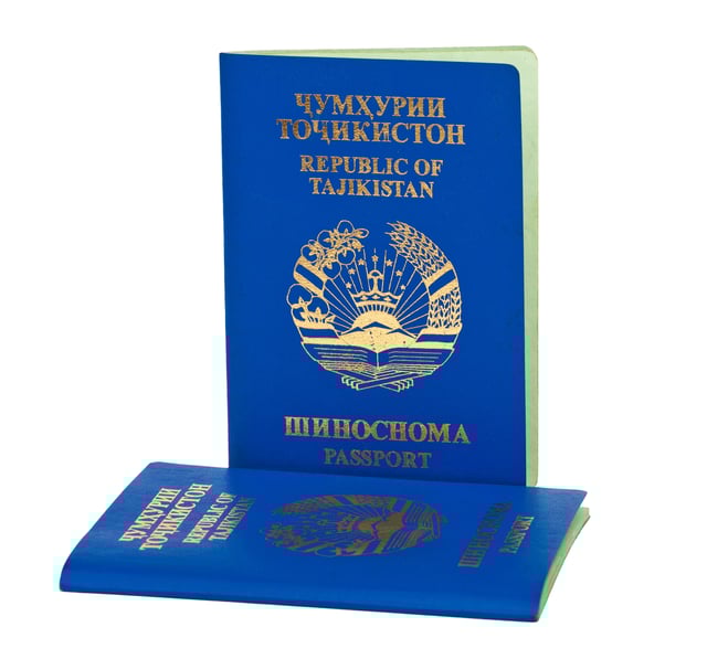 Tajikistan Passport